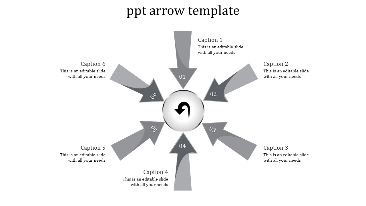 Awesome Arrows PowerPoint Templates Slides Designs